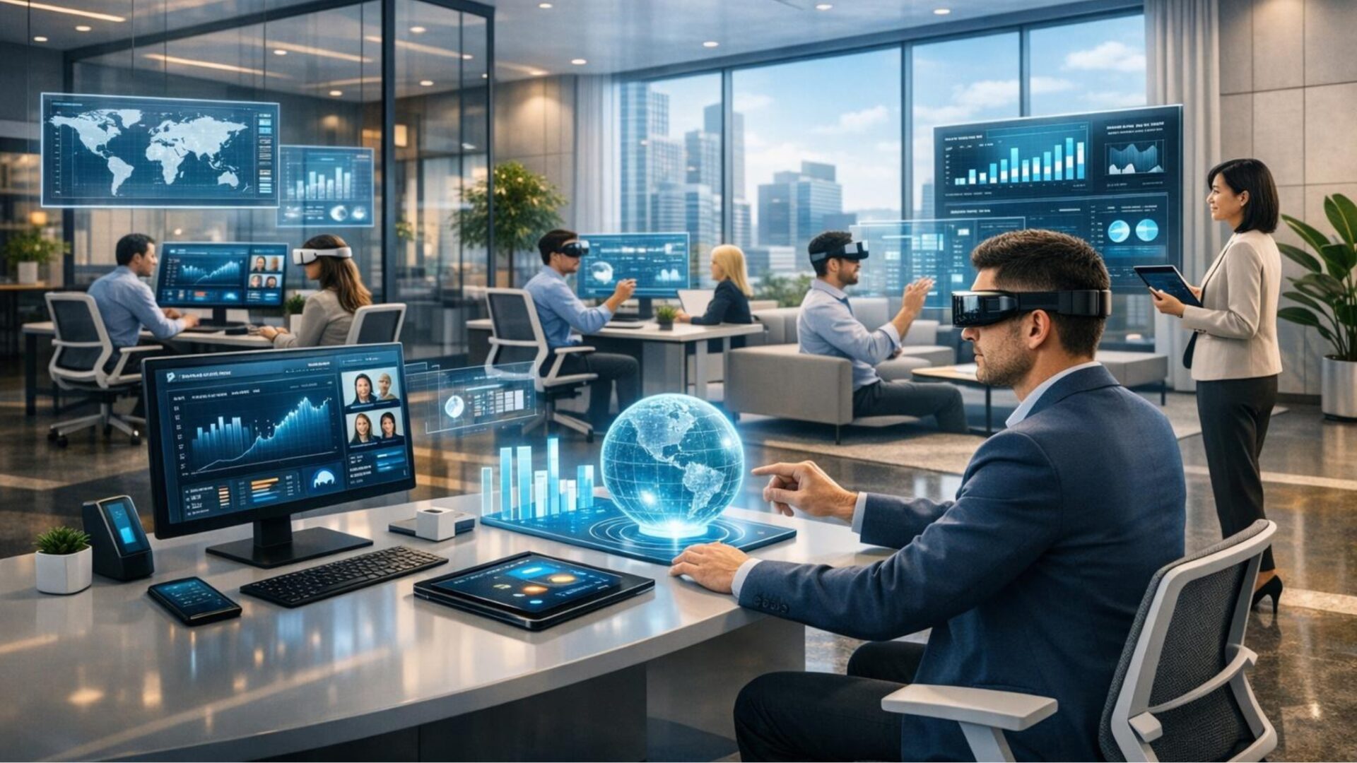 AI in smart office_Digital Art Competition